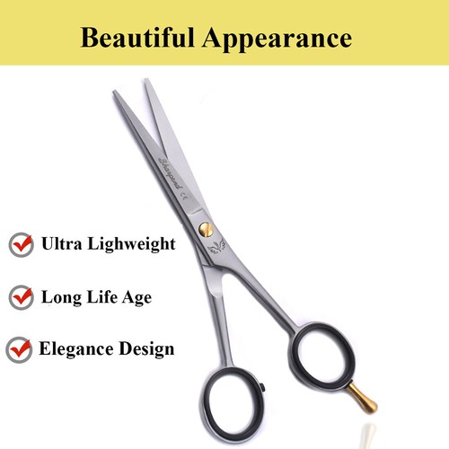 Professional Barber Hair Cutting Scissors GERMAN Shears Size 6" BRAND NEW USA - Picture 3 of 11