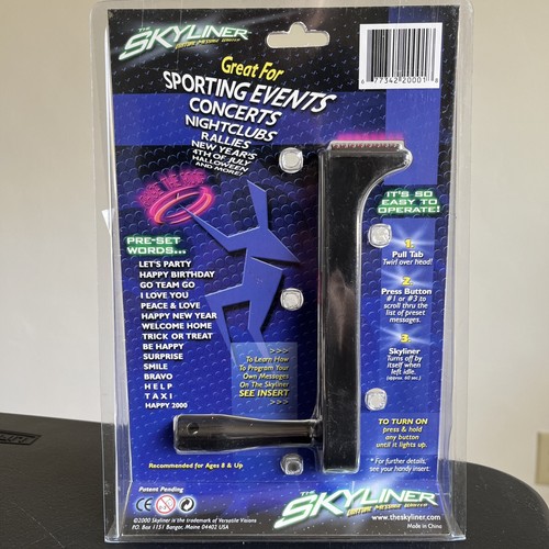 Skyliner Virtual Message Writer Spinner LED Concerts Sports Events Vtg Y2K 2000 - Picture 2 of 5