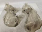 2 Lenox Made for Each Other Jeweled Cat Figurines Nib c086