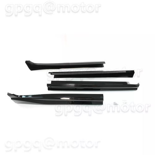 For Toyota Camry XSE XLE 2018-2025 Yofer Add-On Gloss Black Side Skirt Extension - Picture 3 of 11