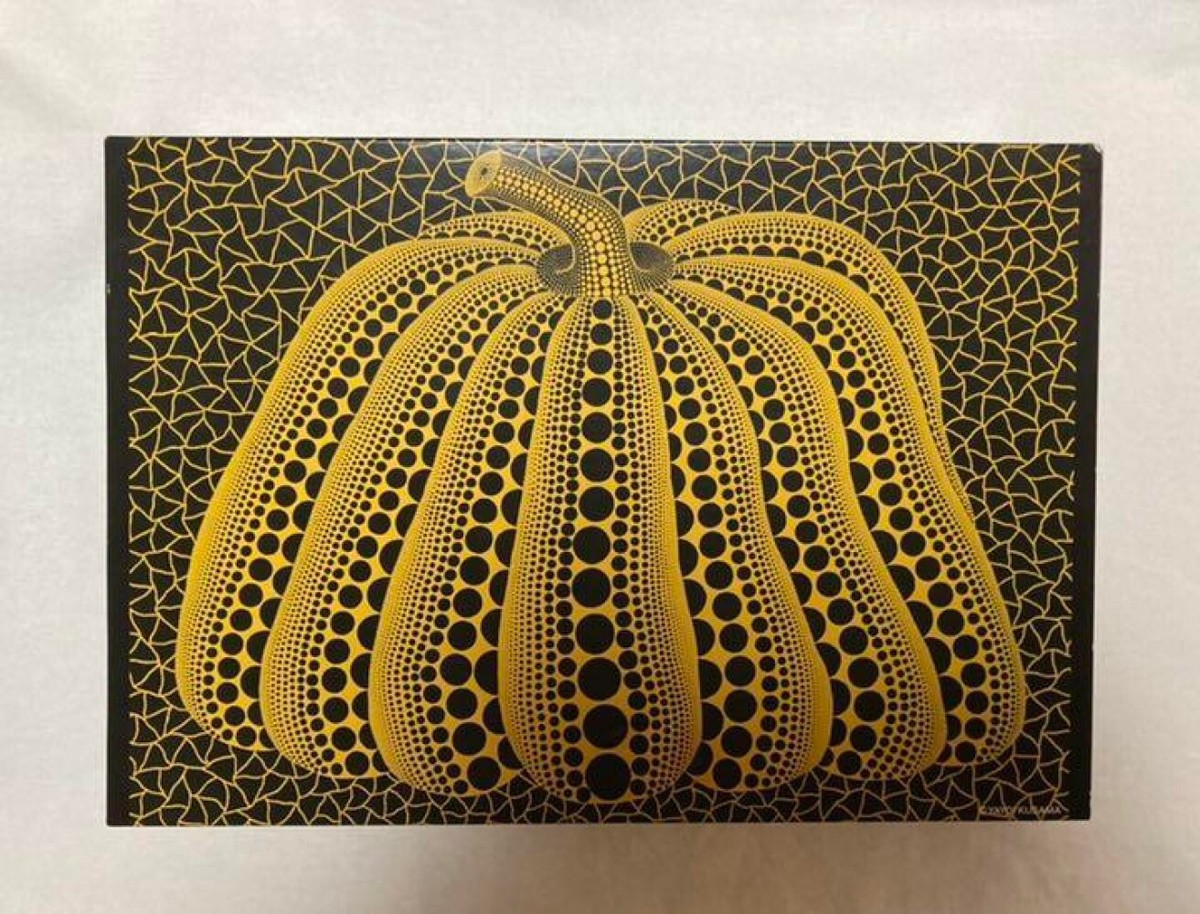Yayoi Kusama PUMPKIN PUZZLE 1000pieces with YAYOI-chan mascot From 