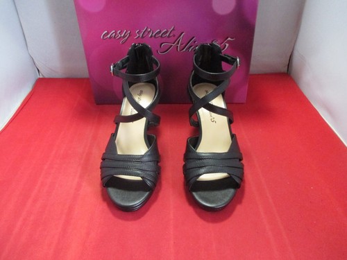 Easy Street Crissa Pointed Toe Stiletto Heel Pumps US Size 8 N - Black #1050 - 第 5/11 張圖片