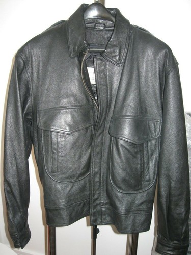 Leather Bomber Jacket