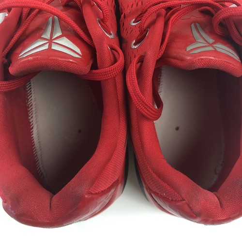 Nike Kobe 9 EM University Rosso Argento Metallizzato Uomo 17 *senza solette* - Foto 11 di 11