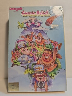 Cosmic Relief: Prof. Renegade to the Rescue Amiga Vintage | eBay