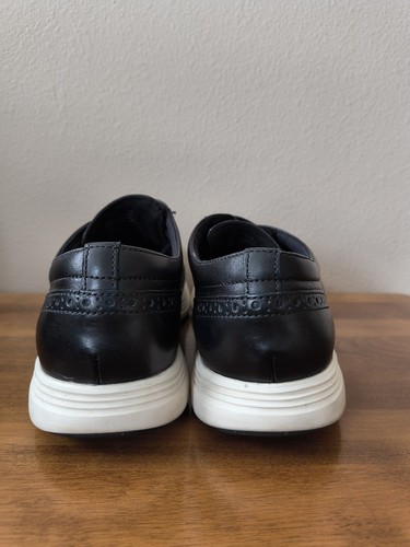 Cole Haan Oxfords Para Hombres 10 M Cuero Negro Punta de Ala Grand OS Tenis Zapatos - Imagen 3 de 6