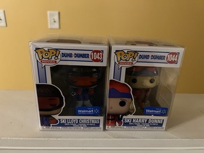 Funko Pop Set- Ski Lloyd 1043 & Ski Harry 1044 Dumb & Dumber Walmart Exclusive