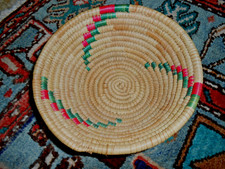 Coiled Basket Pine Needle Bowl Mid Western US