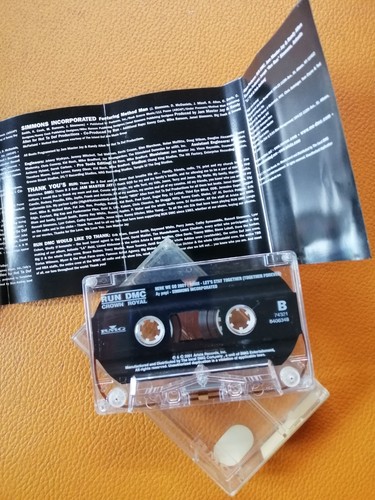 RUN DMC [ CROWN ROYAL ] ORIGINAL CASSETTE THAILAND EDITION - Picture 2 of 2