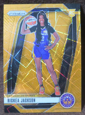 13100 2024 WNBA PRIZM RICKEA JACKSON #144 ORANGE VELOCITY