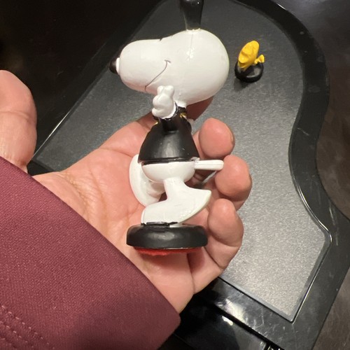 Musical Snoopy and Woodstock Animated Piano W/Box Blue Ridge Dancing Peanuts 50 - Picture 11 of 22