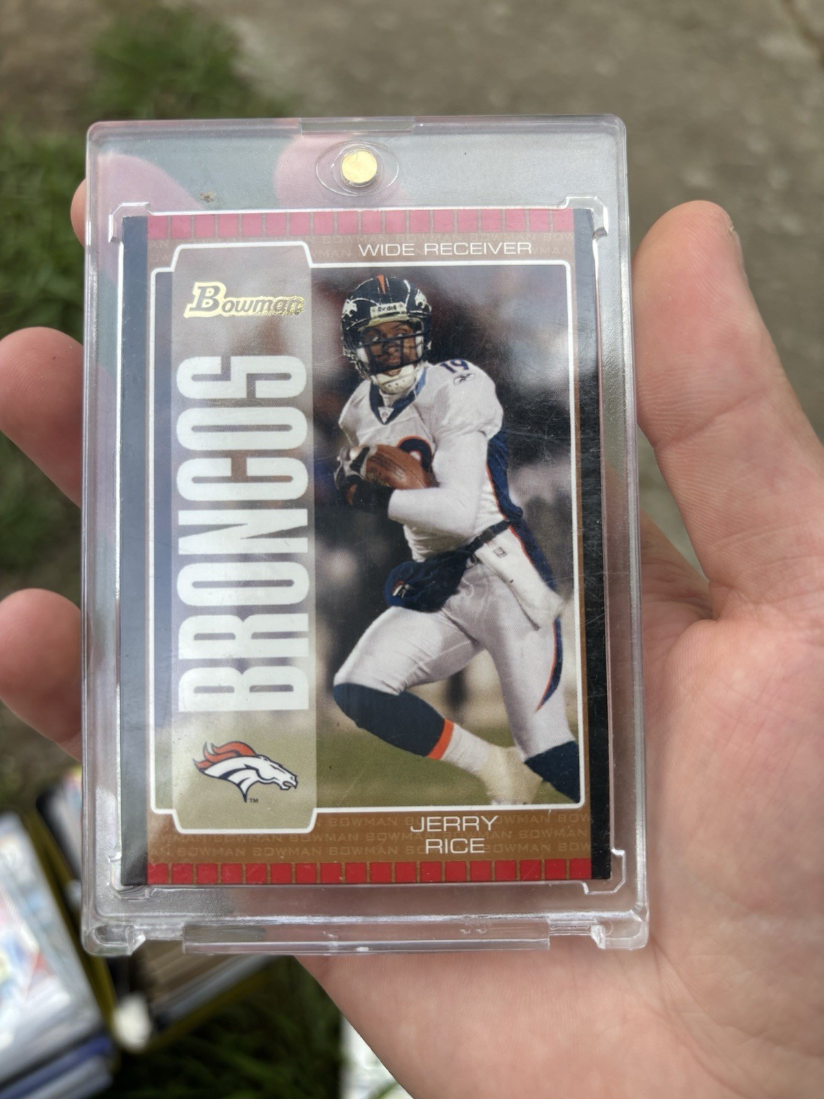 2005 Bowman - Jerry Rice #92 Bronze