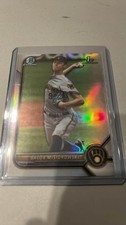 Jacob Misiorowski 2022 Bowman Draft 1st Chrome Refractor BDC-132 Prospect Rookie