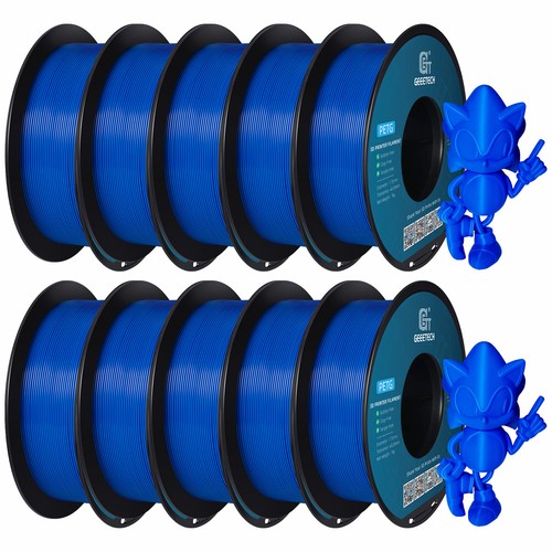 5/10kg GEEETECH 3D Printer Filament PLA PETG TPU ABS+ Filament 1.75mm 1kg/roll - Picture 77 of 262
