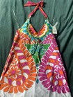 Trina Turk Floral Multicolor Halter One-Piece Swimsuit S B Cup TT6AL30 — photo 8