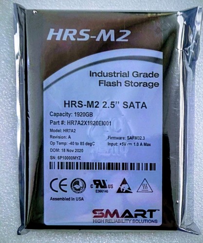 SSD SATA SMART HRS-M2 1,92 TB (1920 GB) 2,5" - grado industriale - Foto 1 di 2