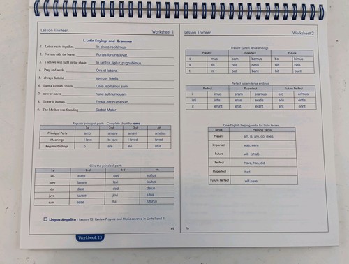 First Form Latin Teachers Manual, Workbook & Test Key, Quizzes and Tests 3 Books - Bild 12 von 19