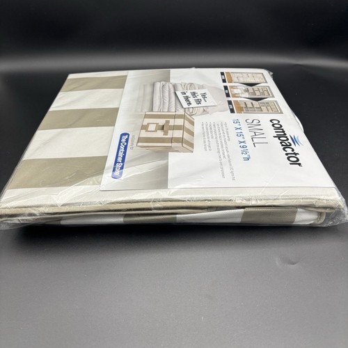 The Container Store Scatola Portaoggetti Piccola Compattatrice 15” X 15” X 9,5” con Sacchetto Sottovuoto - Foto 7 di 8