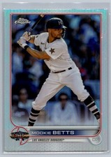 2022 Topps Chrome Update #ASGC-2 Mookie Betts 2022 All-Star Game Chrome