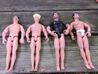4 Hasbro 1992, 1993, 1998 G.I. Joe Dolls +  M&C doll, Clothes & Accessories