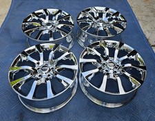 20 NEW CHROMED OEM FACTORY RANGE ROVER SPORT LAND ROVER SPORT WHEELS RIMS GERMAN