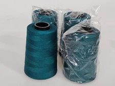 Coats Polyester/Cotton Thread 6000 Yds Tex40 - Govens Green #2 (Green) x4 Spools