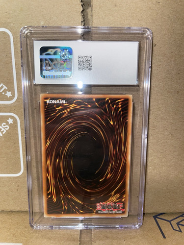 2007 Yugioh Force of The Breaker Lucky Iron Axe UTR - CGC 7.5 - Picture 4 of 4