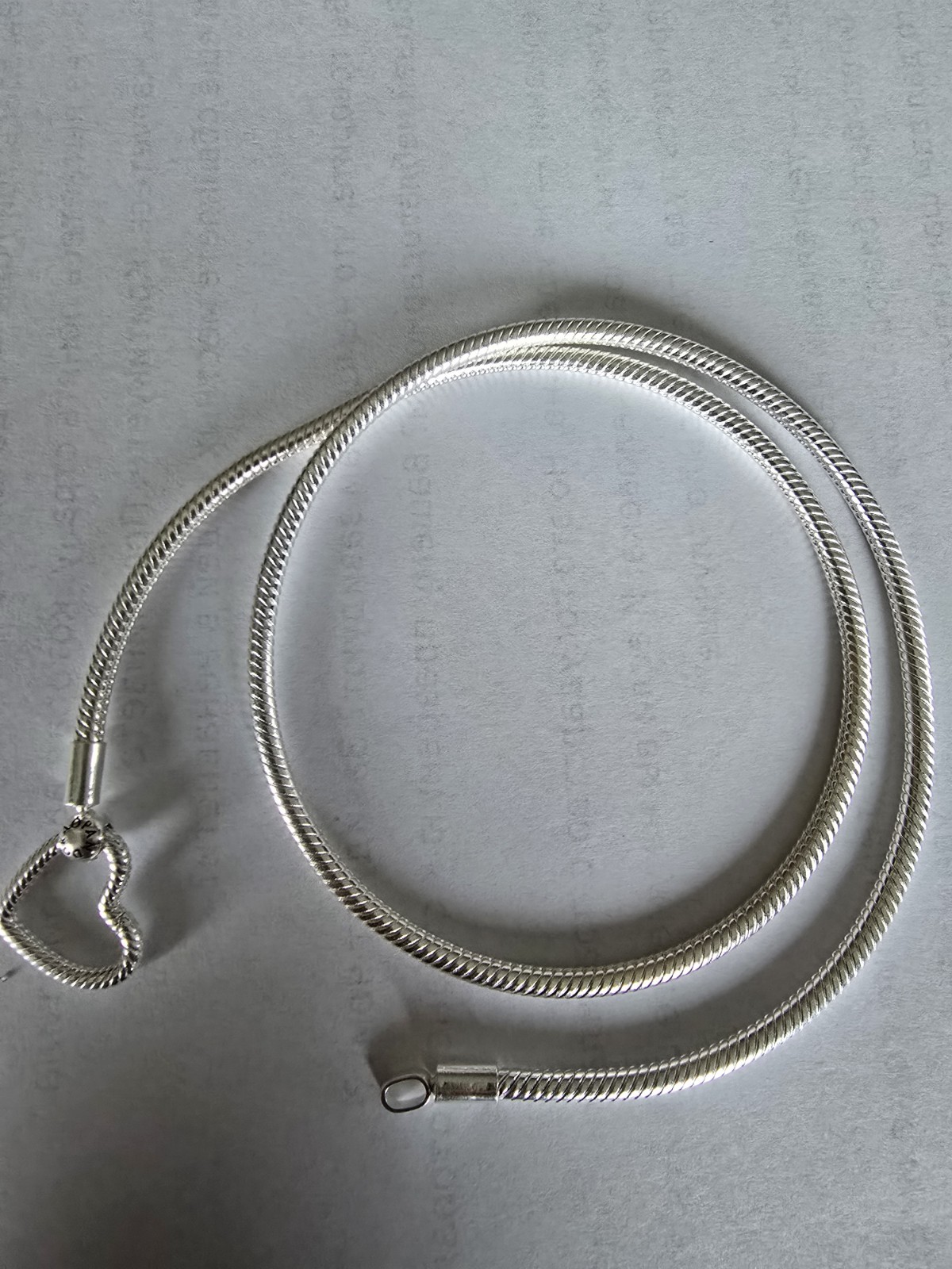 PANDORA Schmuck Damen-Collier Silber mit Herz-Verschluss 393377C00-45