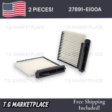 2* NISSAN OEM Cabin Air Pollen Dust Filter Versa 2007-2017 27891-EL00A