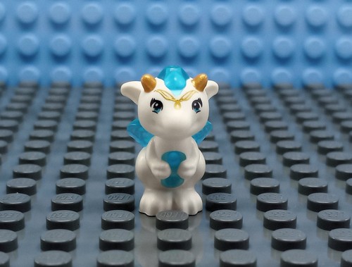 LEGO: (Estari) - 26090pb06 - White - Dragon - Rare - Elves - 41180 - Ships Fast! - Picture 1 of 7