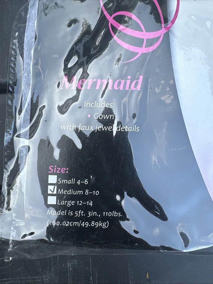 Disfraz Fantasy By Fun World Sirena Adulto Mujer Mediano 8-10 Foto 2 de 4
