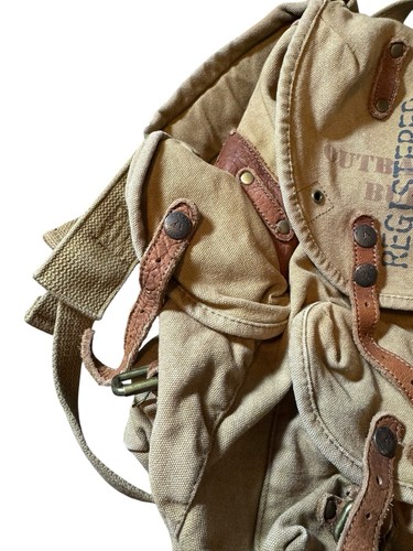 Kakadu Traders Australia Backpack Satchel Canvas Travel Hiking Bag - Picture 5 of 10