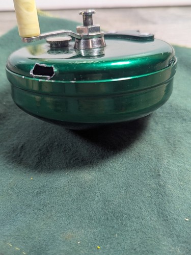 Vintage Johnson Model 20 Sidewinder Style Angelrolle mit Tasche funktioniert - Bild 7 von 13