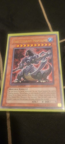The Tyrant Neptune UR NM JUMP-EN041 Shonen Jump Magazine Promos Limited Edition