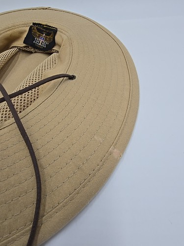 Sombrero Henschel Para Hombre Empacable Aussie Breezer Caqui Safari Sol Playa Talla Mediana - Imagen 19 de 23