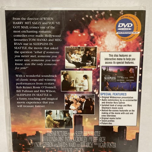 Sleepless in Seattle - Collector's Edition Tom Hanks Meg Ryan NEW Free Post - Picture 6 of 7