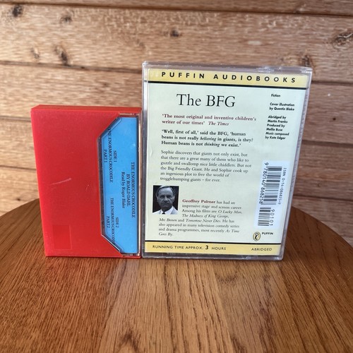 6x Roald Dahl Cassettes, Dirty Beasts, Esio Trot, Magic Finger, Crocodile, BFG - Imagen 7 de 13