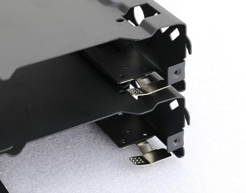 Phanteks - Stackable 3.5" HDD Bracket Duo Pack Cases PH-HDDKT_03,Black Black  - Picture 3 of 8