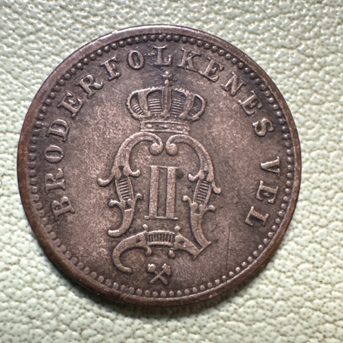 Norway 1880 10 ore KM 350 VF+ Low Mintage Silver .400 - Picture 8 of 8