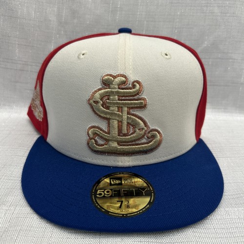 Cappello New Era Saint Louis Cardinals All Star Game Patch Girandola 59FIFTY 7 3/8 - Foto 1 di 6