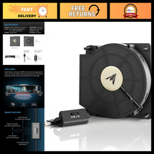 Ultra-Quiet 120mm USB Blower Fan with Speed Control - Cooling, Ventilation, Mult