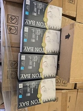 4PK Hampton Bay 1-Light White Integrated LED Track Lighting Head Dimmable