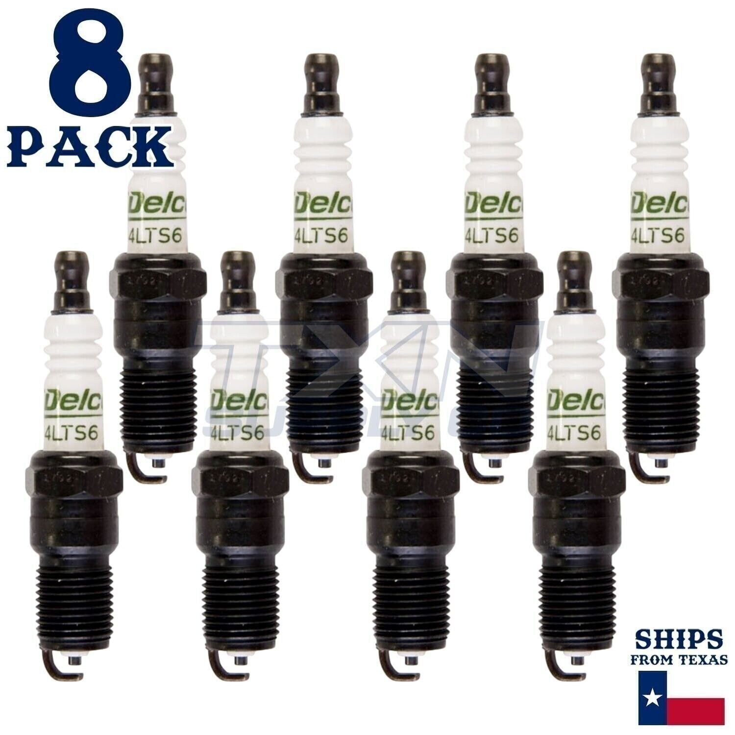 8 Pack ACDelco Standard Spark Plugs 1988-1989 for Cadillac Eldorado 4.5L
