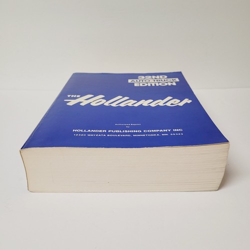 Hollander 32nd Auto-Truck Edition Bible of Interchangeable Auto & Truck Parts - Foto 7 di 8