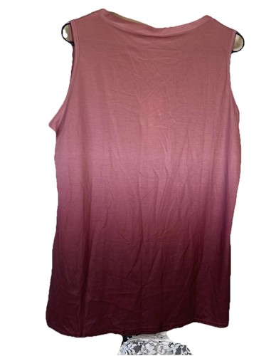 Sampeel Damen Gr. XL ärmelloses Top geblümt lila Tank neu - Bild 2 von 9