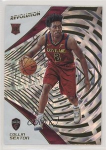 2018-19 Panini Revolution Fractal Collin Sexton #121 Rookie RC