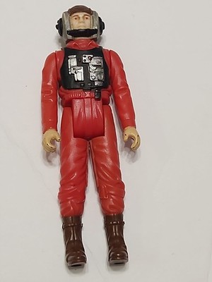 Vintage Star Wars B-Wing Pilot Actionfigur nur 1984 Kenner 