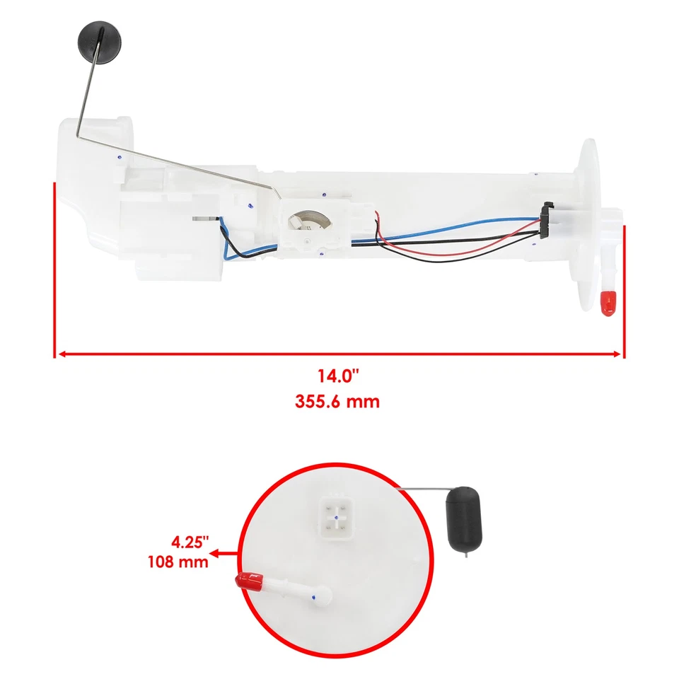 Bomba de combustible para Kawasaki Teryx 800 Krf800 B C D F G H 2014-2023 Foto 2 de 4