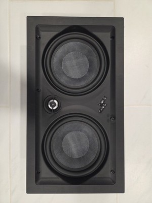 OSD Audio 6.5  Trimless in-Wall LCR Speaker - Dual Woofers & Tweeter IW650LCR