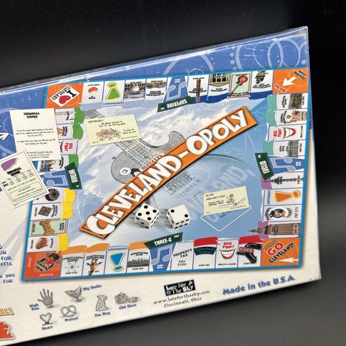 Cleveland-opoly - City in a Box Board Game Monopoly Style Brand New - Picture 3 of 5